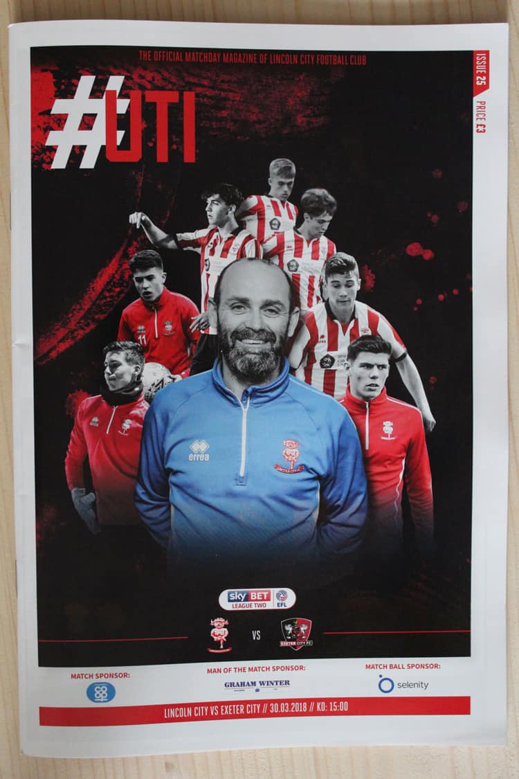 Lincoln City FC v Exeter City FC